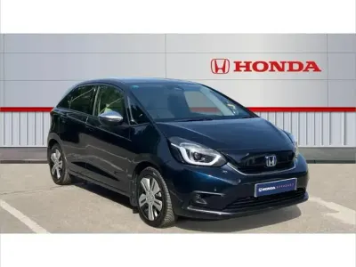 Used Honda Jazz Hybrid 109 HP (80 kW) 2021 Blue Hatchback