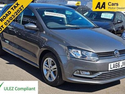 Begagnad VW Polo Match 90 HK (66 kW) 2017 Grå Halvkombi