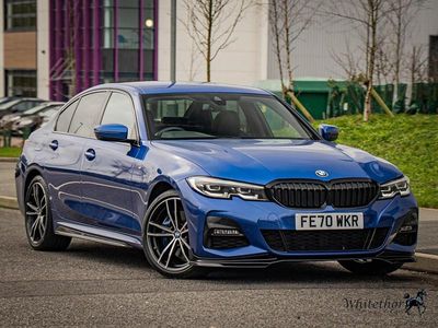 Used BMW 330e M Sport 292 HP (214 kW) 2020 Blue Sedan