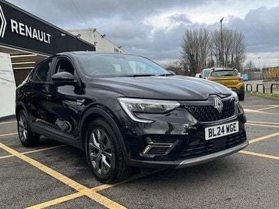 Metallic metallic black Used 2024 Renault Arkana Evolution SUV | £16,792 (Fair price)