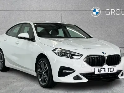 Used BMW 218 Sport Line 136 HP (100 kW) 2021 White Coupe