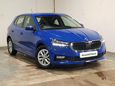 Used Skoda Fabia Comfort 80 HP (58 kW) 2023 Blue Hatchback