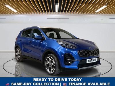 Used Kia Sportage GT-Line 134 HP (98 kW) 2022 Blue SUV