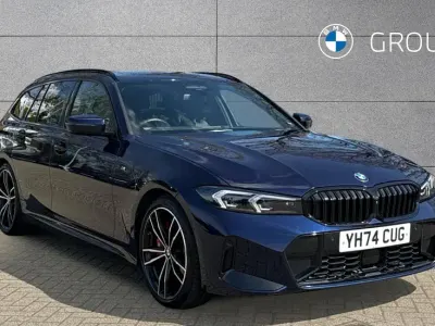Begagnad BMW 320 M Sport 184 HK (135 kW) 2024 Blå Kombi