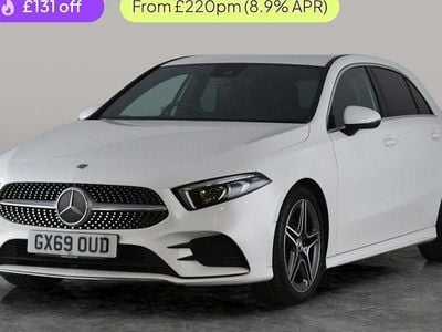 Used Mercedes A200 AMG line 163 HP (119 kW) 2019 White Hatchback