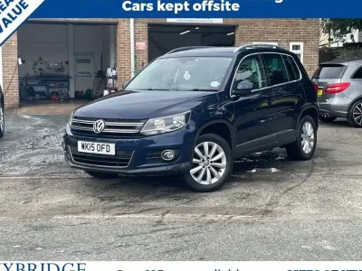 Used VW Tiguan Match 140 HP (102 kW) 2015 Blue SUV