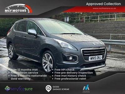 Grey Used 2015 Peugeot 3008 Allure Hatchback | £4,599 (Fair price)