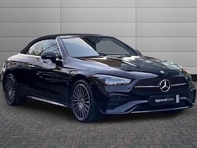 Used Mercedes CLE220 AMG Line Premium 197 HP (144 kW) 2025 Obsidian black Cabriolet