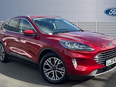 Used Ford Kuga Titanium 225 HP (165 kW) 2020 Red SUV
