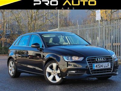 Black Used 2014 Audi A3 Sportback Sport Hatchback | £5,700 (Fair price)
