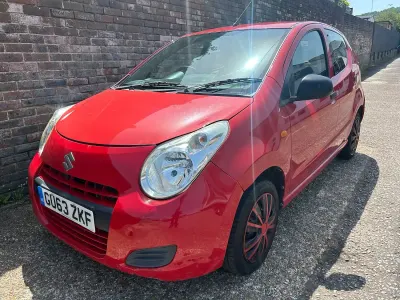 Used Suzuki Alto 68 HP (50 kW) 2013 Red Hatchback