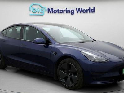 Used Tesla Model 3 Long Range AWD 366 kW (498 HP) 2022 Blue Sedan
