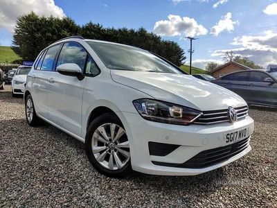 Used VW Golf Sportsvan SE 2017 White MPV