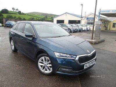 Used Skoda Octavia SE L 2022 Blue Estate