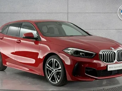 Used BMW 118 M Sport 134 HP (98 kW) 2022 Red Hatchback