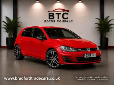 Used VW Golf VII GTD 2014 Red Hatchback