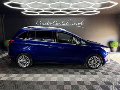 Used Ford Grand C-Max Titanium 120 HP (88 kW) 2016 Blue MPV