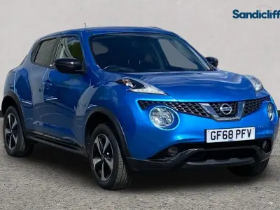 Used Nissan Juke 112 HP (82 kW) 2018 Blue SUV