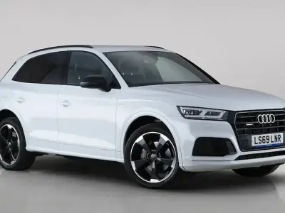 Used Audi Q5 Black Edition 245 HP (180 kW) 2019 White SUV