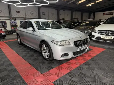 Begagnad BMW 520 M Sport 2013 Silver Sedan