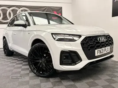 Used Audi Q5 S-Line 204 HP (150 kW) 2021 White SUV