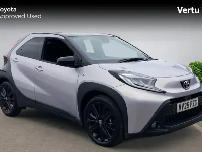 New Toyota Aygo X Edition 72 HP (52 kW) 2025 Jasmine silver bitone (metallic paint) SUV