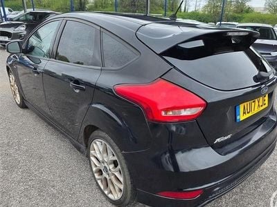 Used Ford Focus ST-Line 120 HP (88 kW) 2017 Panther black Hatchback