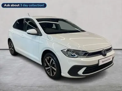 Used VW Polo Match 95 HP (69 kW) 2025 White Hatchback
