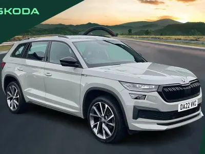 Used Skoda Kodiaq SportLine 150 HP (110 kW) 2022 Grey SUV