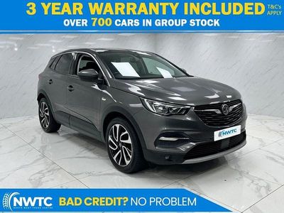 Used Vauxhall Grandland X Elite 130 HP (95 kW) 2018 Grey SUV