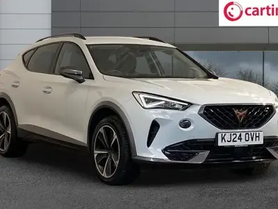 Used Cupra Formentor 204 HP (150 kW) 2024 White SUV