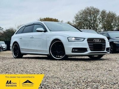 White Used 2015 Audi A4 S-Line Estate | £11,995 (Good price)