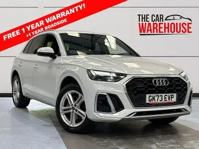 Used Audi Q5 S-Line 204 HP (150 kW) 2023 White SUV