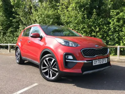 Używany Kia Sportage 2020 Czerwony SUV