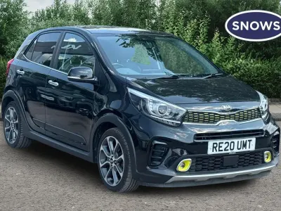 Used Kia Picanto X-Line 84 HP (61 kW) 2020 Black Hatchback