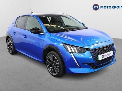 Used Peugeot e-208 GTi 100 kW (136 HP) 2022 Blue Hatchback