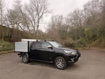 Used Toyota HiLux 150 HP (110 kW) 2018 Black Pickup