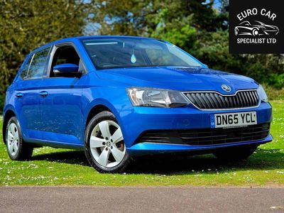 Used Skoda Fabia SE 2015 Blue Hatchback