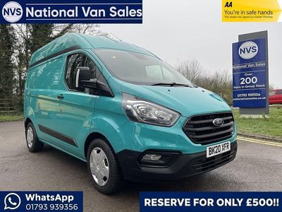 Used Ford Transit Custom Trend 130 HP (95 kW) 2020 Green Van