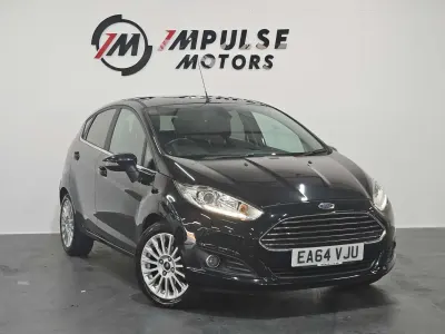 Usado Ford Fiesta Titanium 2014 Preto Citadino