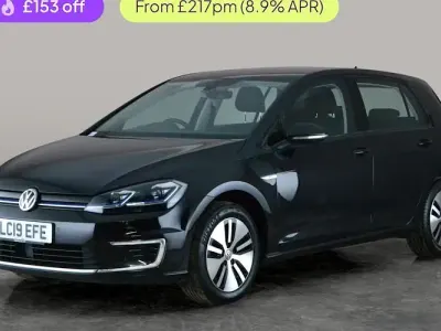 Used VW e-Golf 100 kW (136 HP) 2019 Black Hatchback
