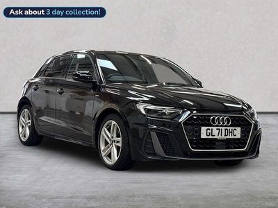 Black Used 2021 Audi A1 Sportback S-Line Hatchback | £18,437 (Fair price)