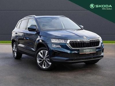 Used Skoda Karoq SE L 150 HP (110 kW) 2023 Petrol blue metallic SUV