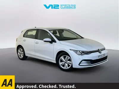 Used VW Golf VIII S 130 HP (95 kW) 2023 White Hatchback