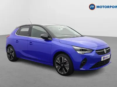 Used Vauxhall Corsa-e Elite 100 kW (136 HP) 2021 Blue Hatchback