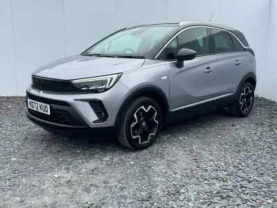 Used Vauxhall Crossland Ultimate 130 HP (95 kW) 2022 Grey SUV