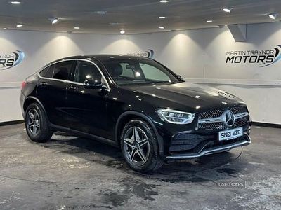 Black Used 2021 Mercedes GLC220 AMG line Coupe | £30,450 (A bit pricey)