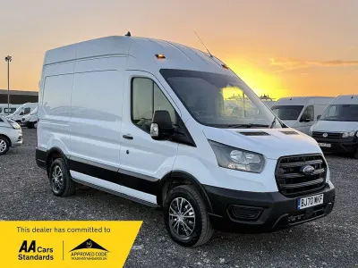 Used Ford Transit S 130 HP (95 kW) 2021 White Van