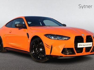 Orange Used 2023 BMW M4 Competition Edition Coupe | £62,990 (Expensive)