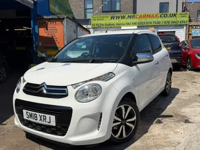 Used Citroën C1 Flair 72 HP (52 kW) 2018 White Hatchback